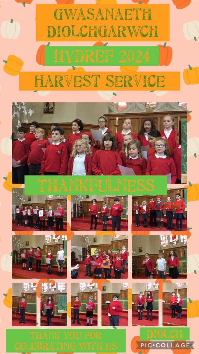 Thank you for joining us at St Tecla’s Church for our Harvest Service. The children worked hard to write poems and prayers and helped put the service together. Da iawn chi! #pupilvoice