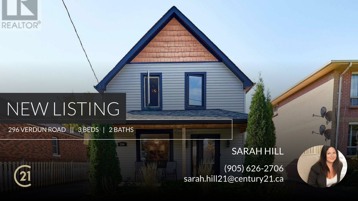 RealtorSarah21's tweet photo. 📍 New Listing 📍 Take a look at this fantastic new property that just hit the market located at 296 Verdun Road in Oshawa (central). Reach out here or at (905) 626-2706 for more information

"Let My Honesty, Integrity &amp; Passion Mo... https://t.co/C0kzx68aYX https://t.co/CyWX2KodCD