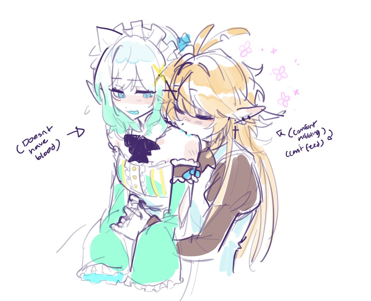 what to do when vampire has girlfriend who does not have blood #fantomethief