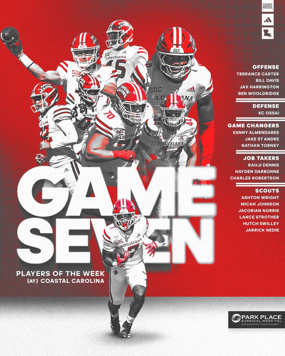 RaginCajunsFB's tweet photo. Another one in the 𝗪𝗜𝗡 Column

#cULture | #GeauxCajuns https://t.co/mYeJbwQGDV