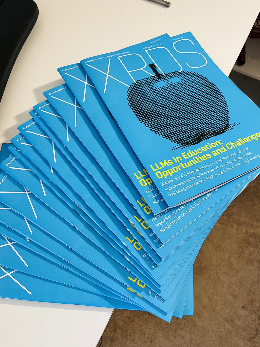 Check out our article here: dl.acm.org/doi/10.1145/36…. Thank you for the many copies, ACM☺️