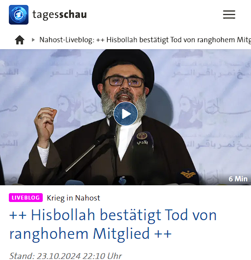 goldi's tweet photo. Israel entvölkert den ganzen Norden des Gazastreifens, kündigt offen an, Journalisten zu ermorden, zerbombt in Libanon Schulen, Krankenhäuser und Wohnblocks. Und die Top-Meldungen deutscher Medien in den letzten Tagen...

Hat aber nichts mit Desinformation zu tun. https://t.co/dPj5Q8bsjE