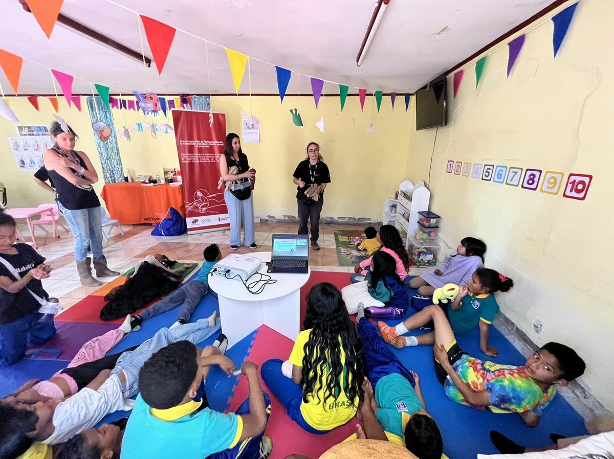 ChinchorroMarka's tweet photo. #Arica - Las niñas y niños del programa Espacios Temporales de Aprendizaje de @WorldVisionCHL recibieron la introducción al patrimonio de la #CulturaChinchorro realizado por nuestro equipo, esto con el fin de conocer más de cerca el patrimonio de la región. https://t.co/FY1kqhLzBk