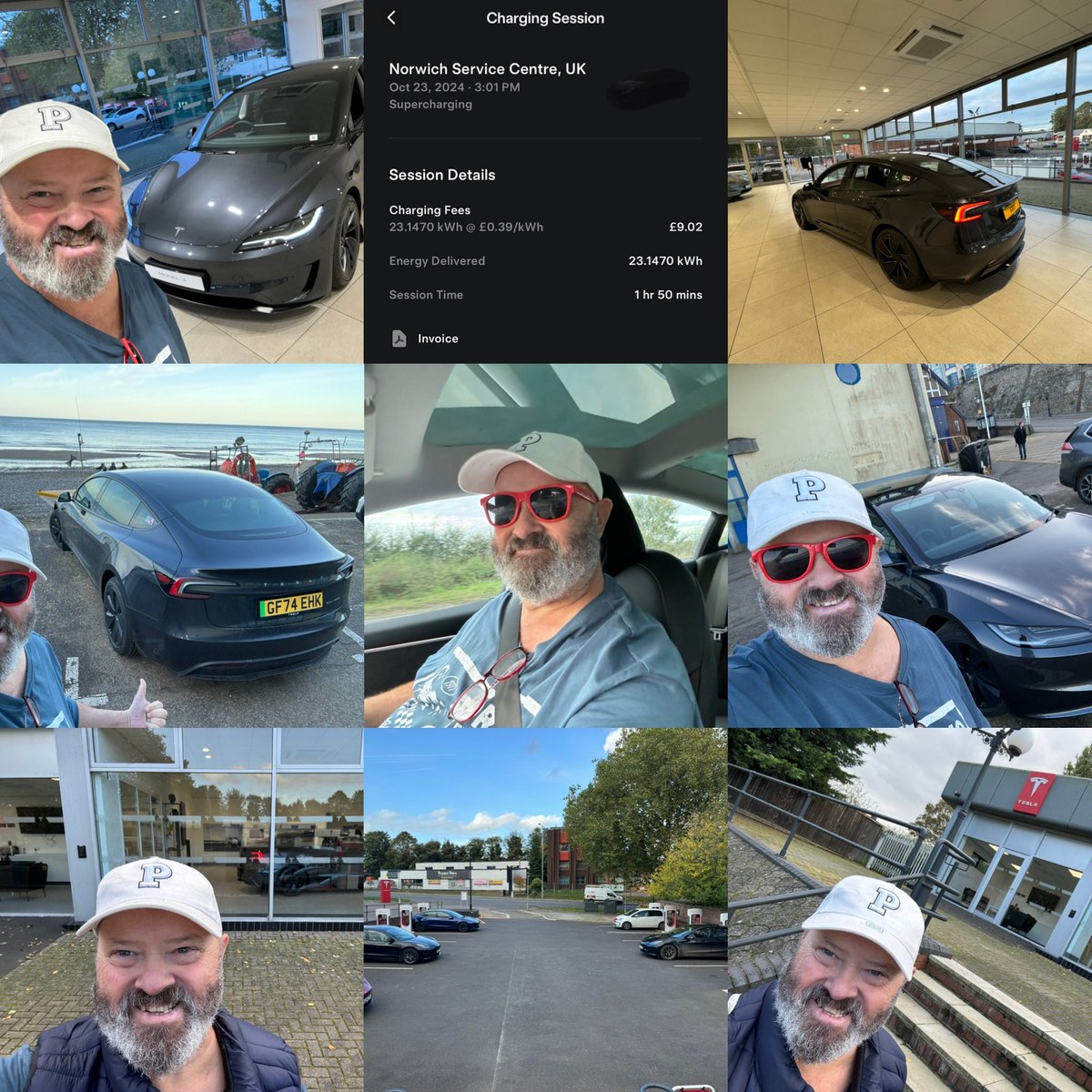greenstripshow's tweet image. TODAY Wednesday 23rd October 2024 

#UKcoastalEVtour 

Went from #GreatYarmouth to #Cromer via #Norwich &amp;amp; now on my way to #Skegness 

I stopped at @TeslaCharging in #Norwich &amp;amp; took @Tesla @tesla_uk 

#Model3highland for a test drive 

@TeslaOwnersUK @TeslaJigsaw @sarah_go_green