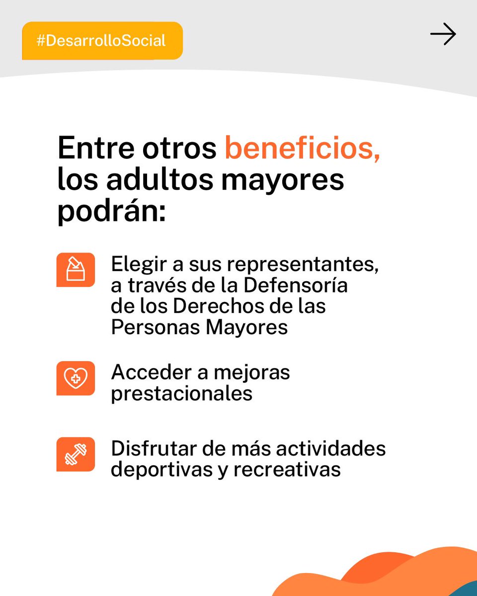 gobiernochubut's tweet photo. MÁS DERECHOS Y BENEFICIOS PARA LOS ADULTOS MAYORES

Impulsamos la actualización y mejora de la Ley de Protección y Promoción Integral de Derechos de la Tercera Edad.

Adultos mayores de toda la provincia acompañaron al gobernador @nachotorresch durante una histórica sesión en la Legislatura, donde presentaron sus propuestas.

Entre otros beneficios, los adultos mayores podrán elegir a sus representantes, y acceder a mejoras prestacionales y beneficios impositivos.

Además, tendrán garantizado el cobro anticipado de sus haberes, recibirán alfabetización digital y disfrutarán de más actividades recreativas.

#GobiernodelChubut