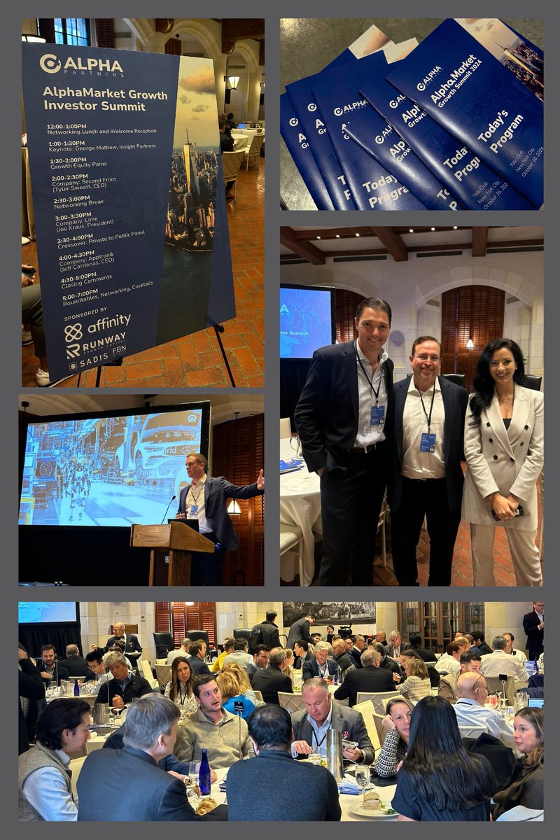 We’re still buzzing from last week’s #AlphaMarket 2024! A huge thank you to our amazing speakers, attendees, and sponsors—<a href="/Affinity/">Affinity</a>, <a href="/RunwayGrowth/">Runway Growth Capital</a> &amp; Sadis. 

Planning is already underway for our 5th annual event in 2025! 📅 
Register now as we'll start virtual 1-1 networking