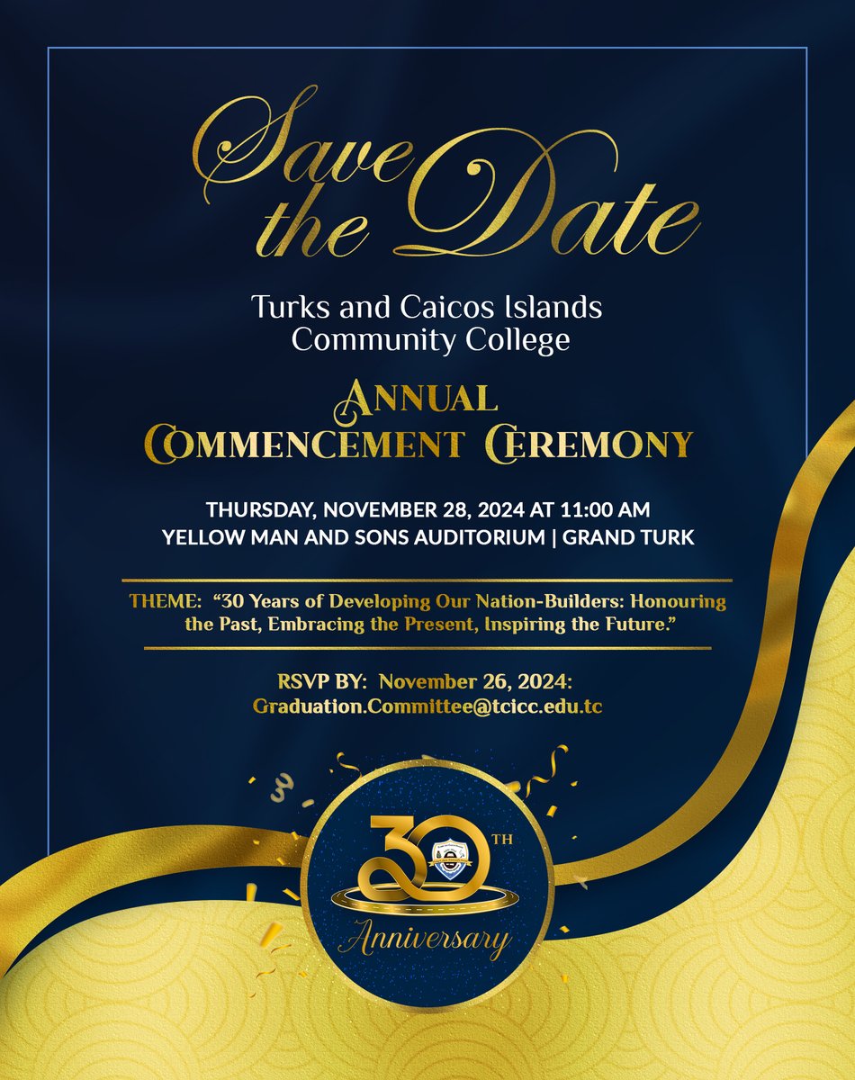 SAVE THE DATE!