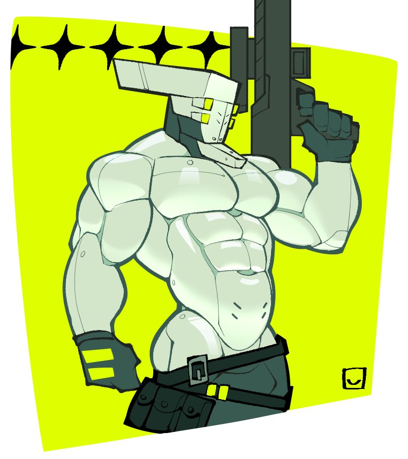 ESCHER FROM BOMB RUSH CYBERFUNK
yuo will always be in my heart you silly robo sniper