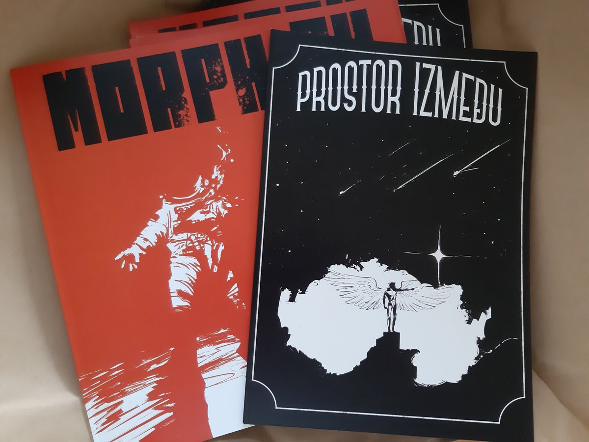 LukaKosanovic's tweet photo. Final prints of both comics, these turned out so good. https://t.co/mYG7Pyln2H
