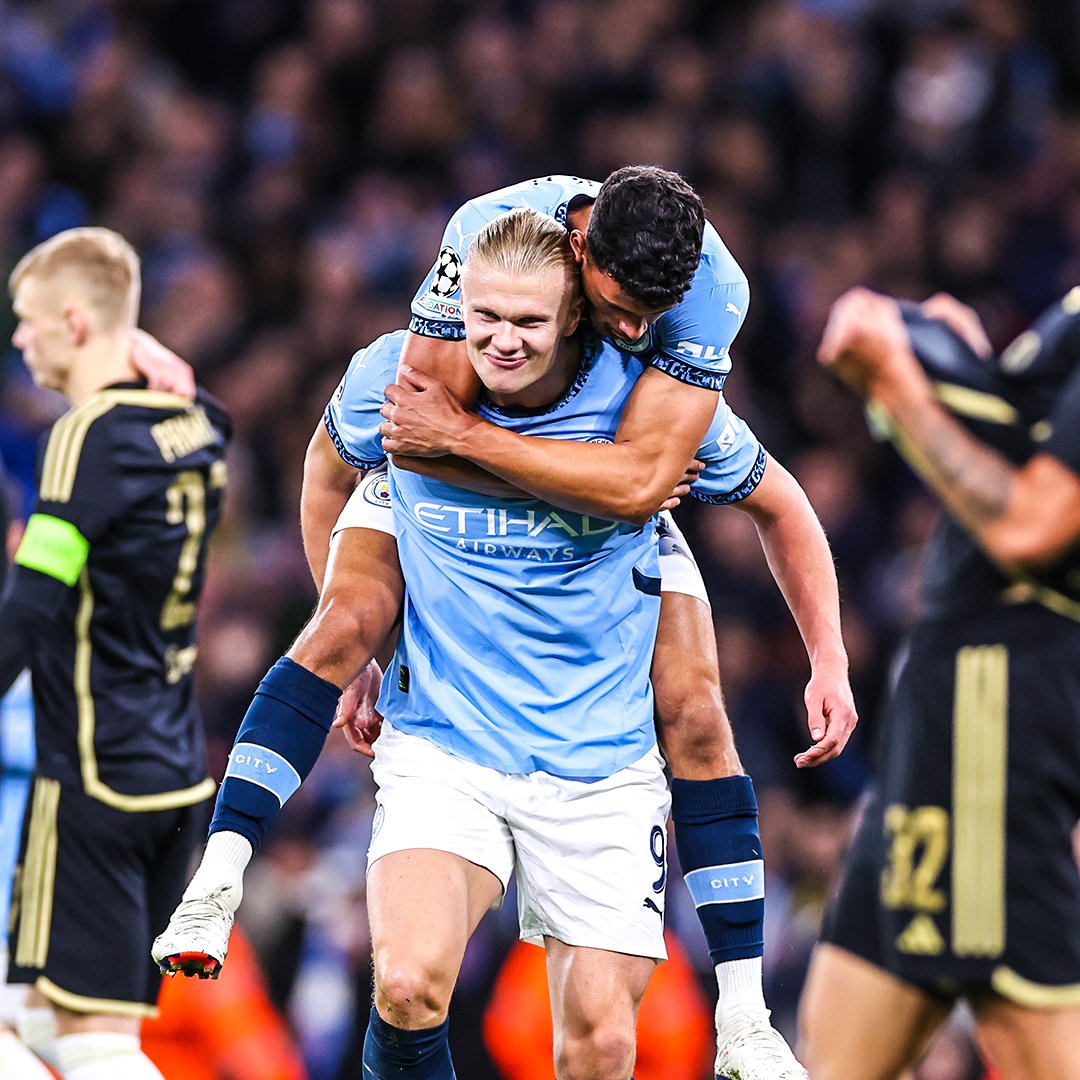 TERMINATOR: Erling Haaland defies physics to score wonder goal as Man City run riot again over Sparta Prague