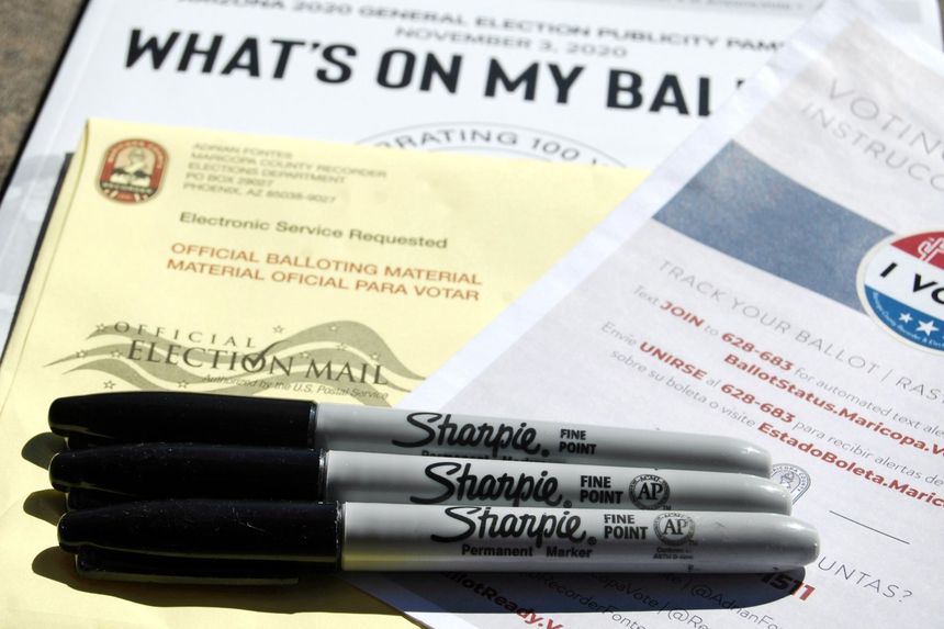 NoWeapon66's tweet image. #Arizona #MaricopaCounty do NOT forget #SharpieGate from 2020.

Bleed thru causes problems.