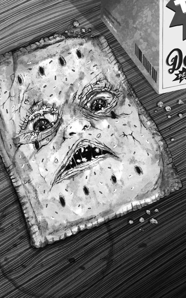 Them: must be nice being an artist Sarah, drawing pictures all day
Me: yes
*draws sentient pop tart imploding with malevolence wearing the decaying face of the person about to eat it*

<a href="/JustJoshAllen/">Josh Allen</a>