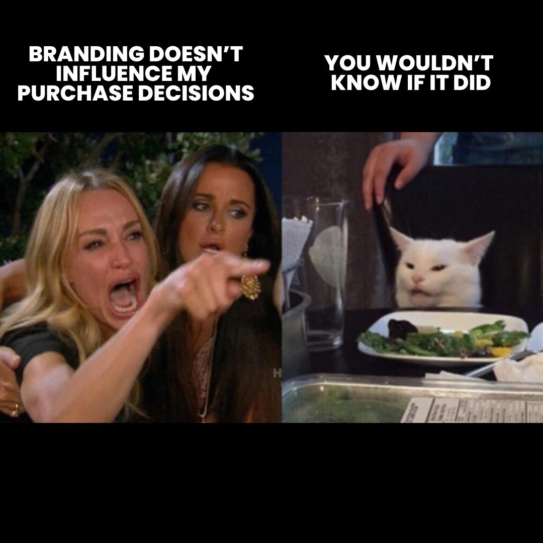 Humans are the worst witnesses of their own behaviors. 

#branding