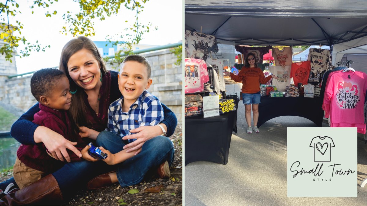 Katie Bennett saw the potential for a flexible job opportunity and founded a thriving custom apparel design company. Read more about Katie and her business, Small Town Style- bit.ly/3Ykgq9t