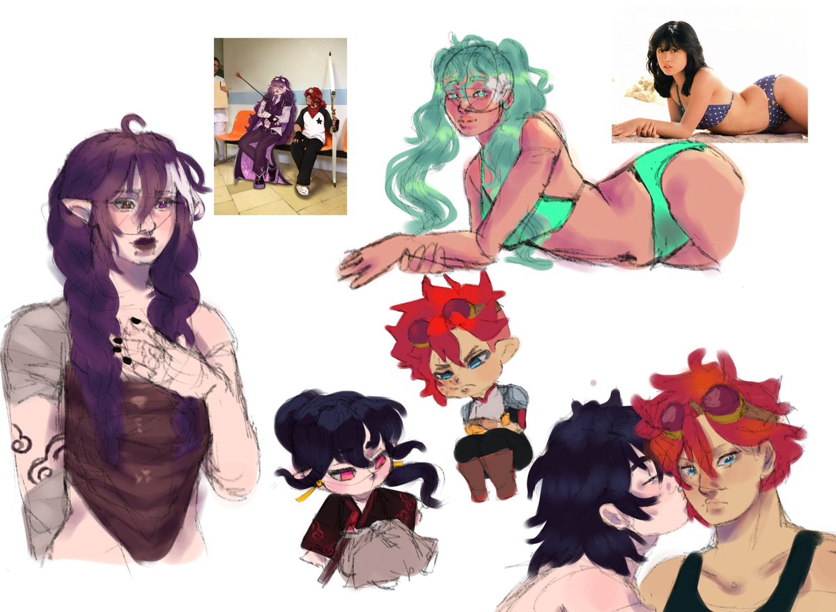 noahwog's tweet photo. Art dump context/
Marcando minha volta aqui ! 

[ #Apuhfanart #LggjFanart @aliyahyoo ] https://t.co/6a4Ptqx1dK