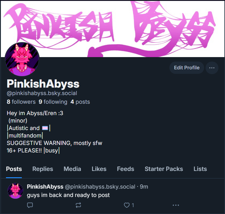 PinkishAbyss's tweet image. im moving back here!!! 
i'll be doing my best to post more