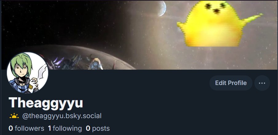 I'm not super active on this account, but I made a Bluesky for it anyway if you want to follow!

Figured it was good to reserve the username at least~