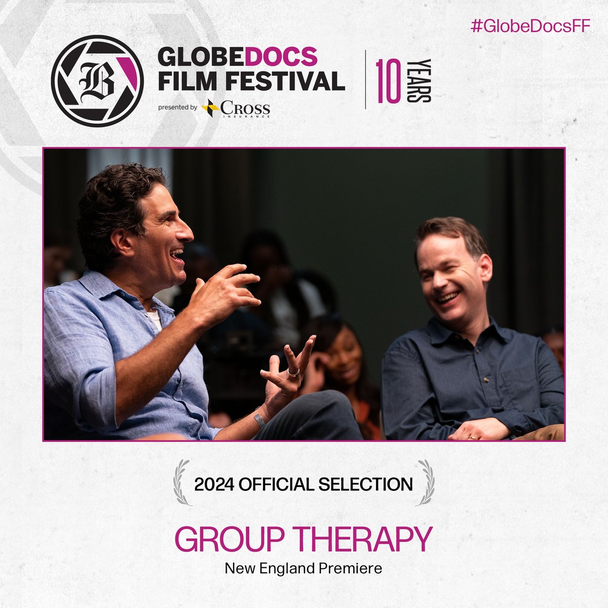 globeevents's tweet image. Next in the #GlobeDocsFF lineup: the New England Premiere of GROUP THERAPY at @AlamoBoston. Head to the Seaport to enjoy this exploration of mental health through the framework of a group therapy session with some of today’s funniest comedians. Tix: trib.al/Em2BbxT