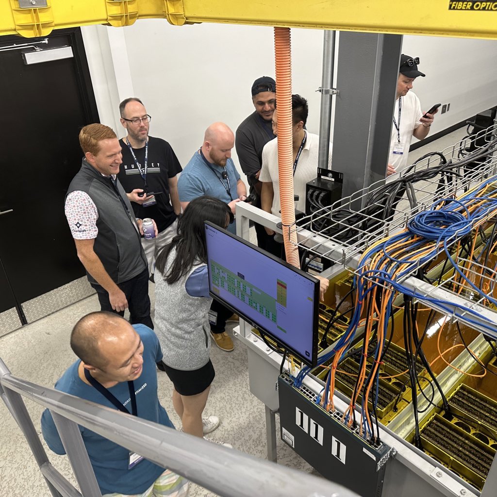 LeniComputes's tweet image. Today was so much fun! @CleanSpark_Inc hosted a lunch and learn at our immersion-cooled #Bitcoin mining site in Norcross, GA, for a group of content creators in town for @FinCon.

I attended #FinCon last year in New Orleans and thought it would be neat for $CLSK to collaborate