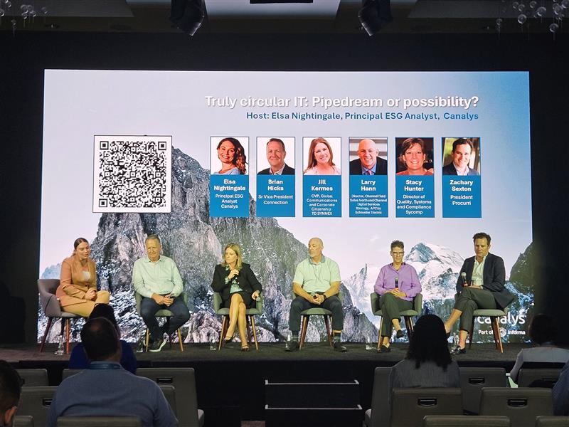 Canalys's tweet image. The circular IT economy isn't just an environmental imperative, it's a massive business opportunity hiding in plain sight.
Expert Hub: "Truly circular IT: pipedream or possibility?", tackled the disconnect between IT asset takeback programs and dominance of new B2B device sales.
