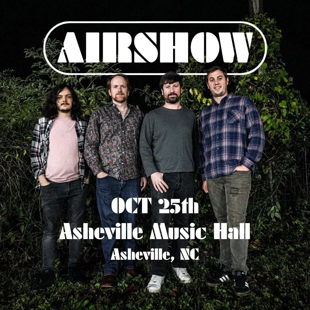 airshowband's tweet photo. Can't wait to head back to Asheville, NC this Friday October 25th for one of AMH's first shows back after the devestation from Helene. We love our Asheville Hoski family and can't wait to take off with them this weekend! ✈️ ✈️ https://t.co/MMaEP2kPzs