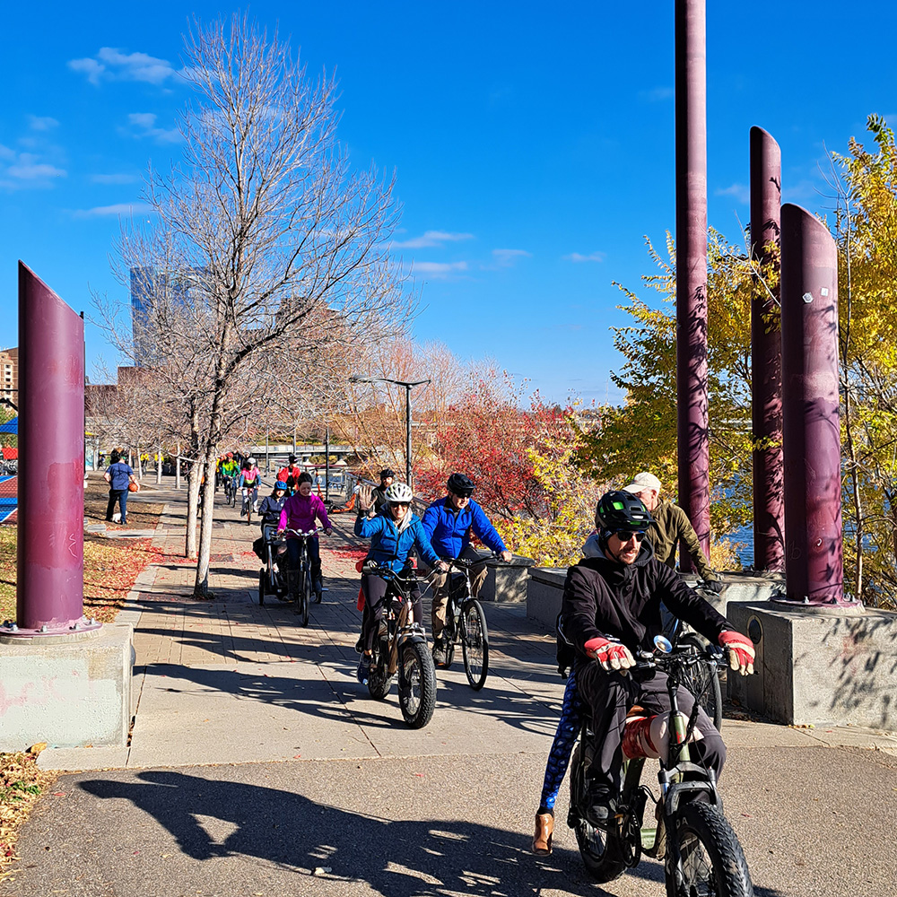 Saskatoon Cycles (@saskatooncycles) on Twitter photo Join us this Sat, Oct 26, 2024 for "The Thriller" Slow Roll!
Costumes welcome, but mostly we're looking for some chill conversations and a leisurely ride in before the studded tires come out.
Where: River Landing Fire Vessel (just next to the <a href="/RemaiModern/">remaimodern</a>)
When: 2PM departure. 🎃 Join us this Sat, Oct 26, 2024 for "The Thriller" Slow Roll!
Costumes welcome, but mostly we're looking for some chill conversations and a leisurely ride in before the studded tires come out.
Where: River Landing Fire Vessel (just next to the <a href="/RemaiModern/">remaimodern</a>)
When: 2PM departure. 🎃