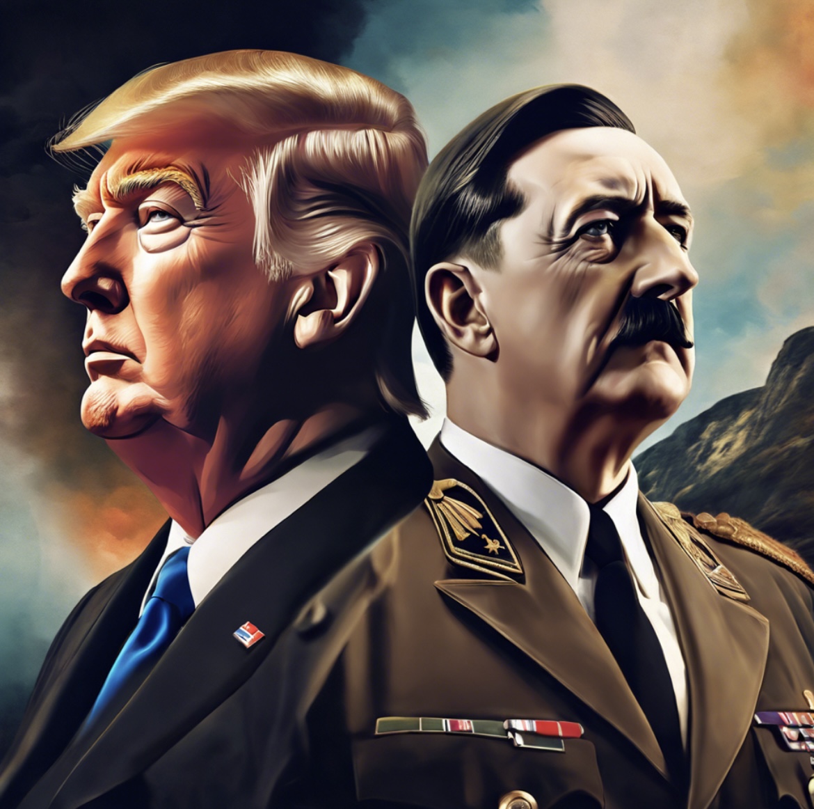 SmugVegetarian's tweet photo. Who you admire says a lot about your true character. Careful what you wish for #MAGA cult. #TrumpisHitler #WhyIsTrumpAHitlerFan #Hitler #Trump #facisim #TrumpIsUnfitForOffice https://t.co/1DTGOvlXRu