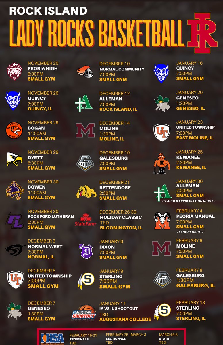 Basketball Season is soon approaching. Come on out this year and support our 2024-2025 Lady Rocks Basketball Team.  16 home games, with a great atmosphere in the ole Historic Lady Rocks Gym, and of course the Best Popcorn in the Big Six!
#TW3
design credit: Asst. Coach Betty Hall