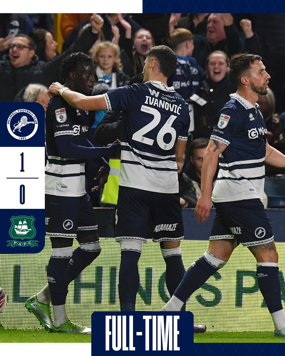 MillwallFC's tweet image. 𝐉𝐎𝐁 𝐃𝐎𝐍𝐄! 🙌

#Millwall