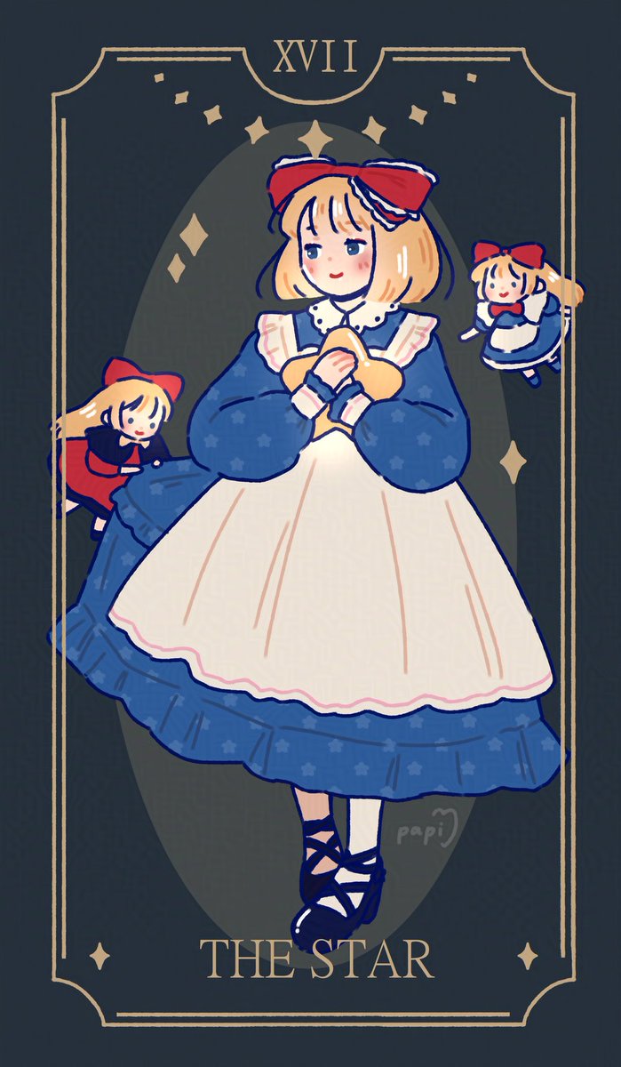 papiapricot's tweet photo. alice is my light in the night 🌟
✦ 17 - The star ✦ https://t.co/oNvWJLF6ul