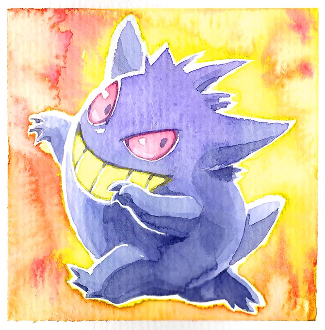 ghost type-tober 23: gengar 