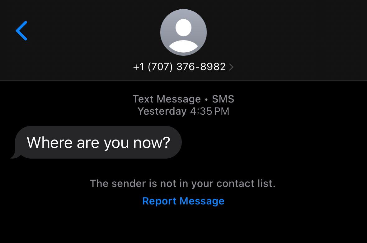 DGSOSheriff's tweet photo. Sheriff Armbrister has met with several community members - especially at senior living facilities - to spread awareness on how to prevent falling for scams through calls, messages and online.

These text messages are examples of two types of scams he talks about. #scamprevention https://t.co/7aSVwCykwx