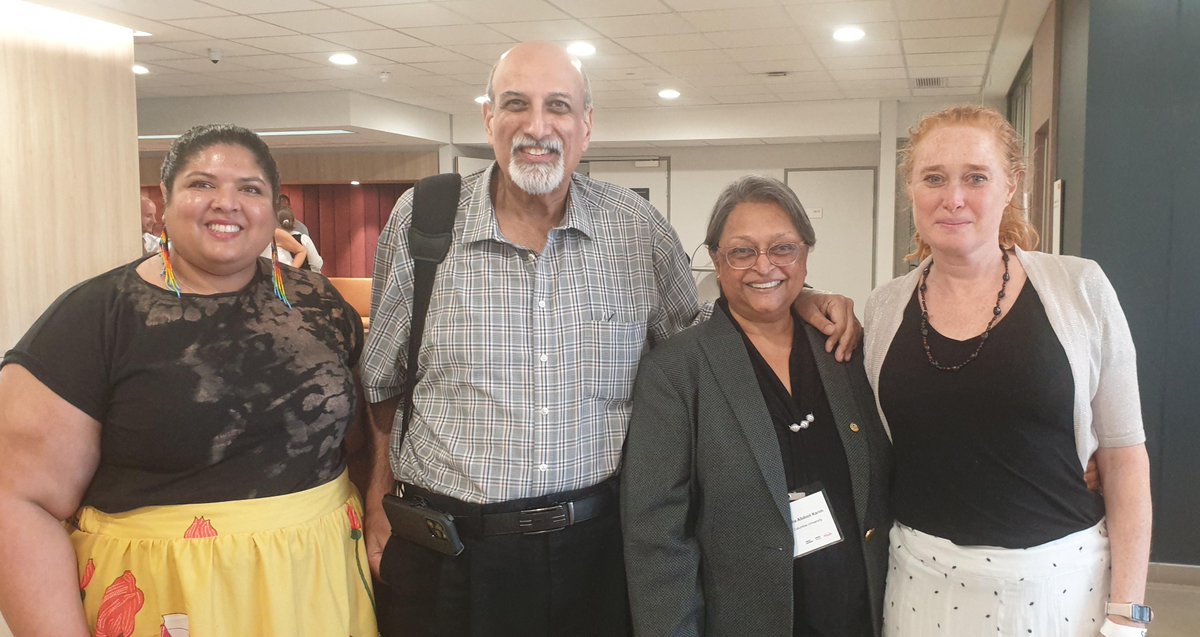 Prof <a href="/Research_Ambit/">Lynn Hendricks</a>, the <a href="/SpringerNature/">Springer Nature</a>  team and the #INSPIRECollab team are having fun hosting the esteemed guests <a href="/StellenboschUni/">Stellenbosch University</a>. Do you spot any familiar faces at the <a href="/SpringerNature/">Springer Nature</a> event, <a href="/CAPRISAOfficial/">CAPRISA</a>   ? #inclusivehealth #HealthEquity #NatureAwards