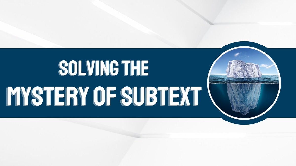 Tonight's Free Class

Solving the Mystery of Subtext 

In this class:
- Analysis of a great subtext scene.
-Create clarity around the basics of subtext.

Date: Wednesday, October 23, 2024
Time: 6pm Pacific

bit.ly/subtext-mastery

#screenwriting