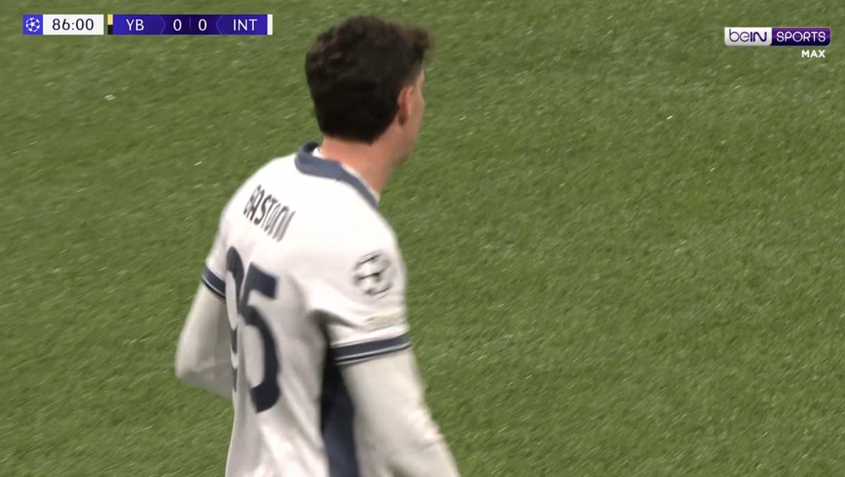 AnyFoot_'s tweet image. 🚨⌚️86’ IN

📺 Young Boys 0-0 Inter Milan

🏟️ Wankdorfstadion

#YBINTER
#YoungBoysInter
#UCL