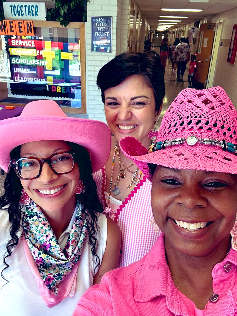 PINK OUT Day supporting Survivors! Fall Fun! @HEBISDpeople