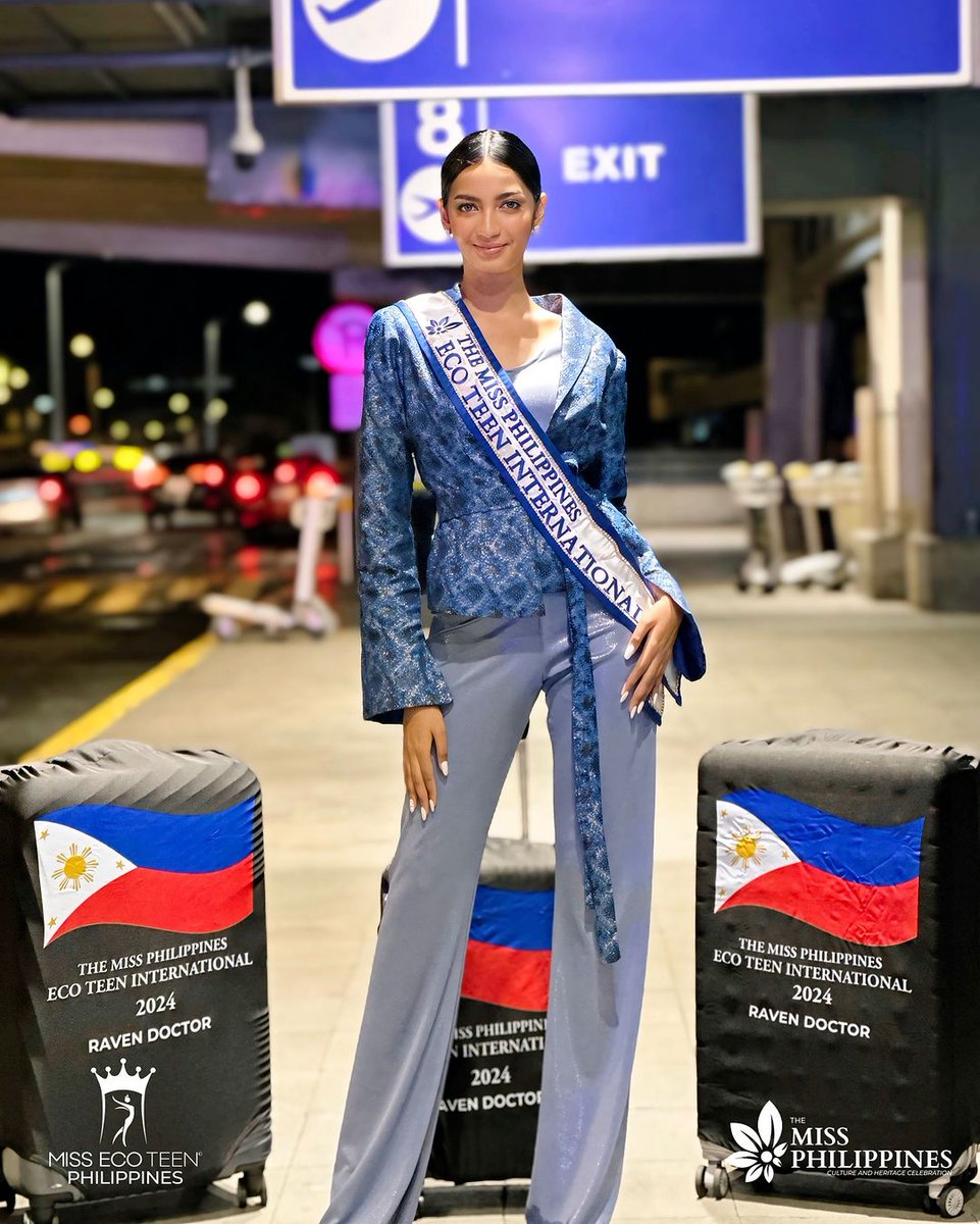 Dainsleif_10's tweet photo. Another queen will compete in Miss Eco Teen International 2024. Have a safe flight, Raven Doctor. Laban.✈️🇵🇭
#TheMissPhilippines #TheMissPhilippinesEcoTeen #MissEcoTeen2024 #RavenDoctor #EcoTourism #BeautyWithPurpose #SustainableFuture #MissEcoteen #MissecoteenInternational https://t.co/3dDCFbn8ac