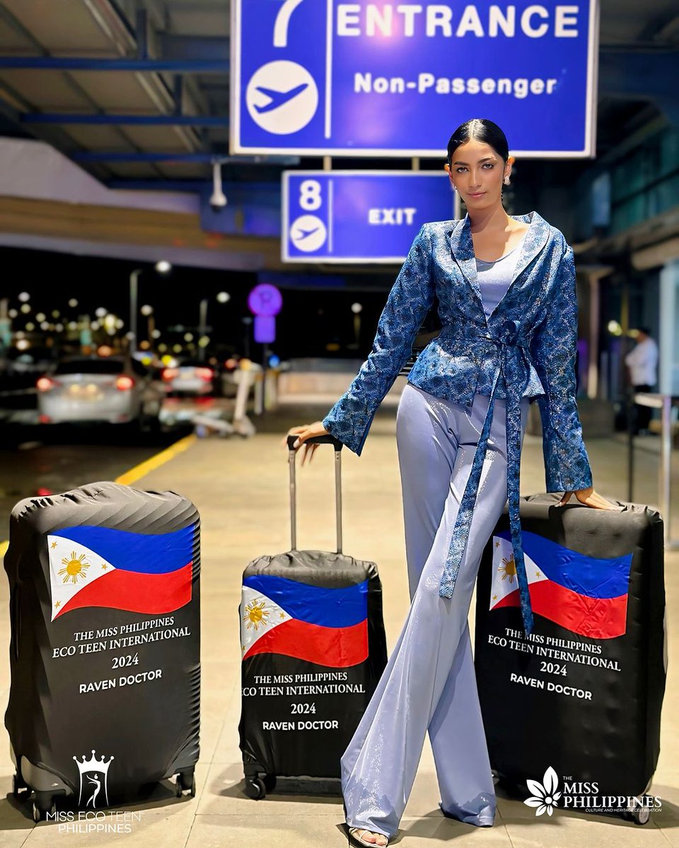 Dainsleif_10's tweet photo. Another queen will compete in Miss Eco Teen International 2024. Have a safe flight, Raven Doctor. Laban.✈️🇵🇭
#TheMissPhilippines #TheMissPhilippinesEcoTeen #MissEcoTeen2024 #RavenDoctor #EcoTourism #BeautyWithPurpose #SustainableFuture #MissEcoteen #MissecoteenInternational https://t.co/3dDCFbn8ac