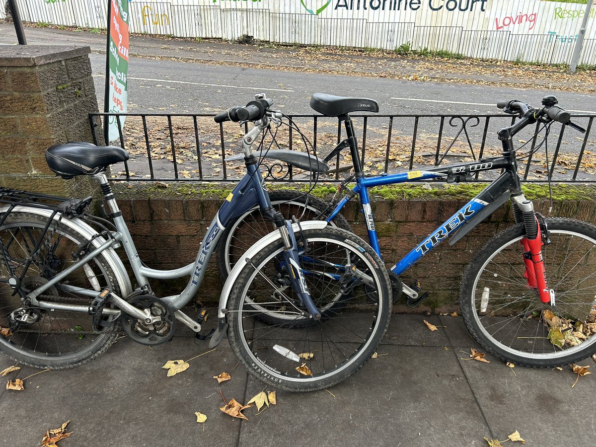 Drumchapel Cycle Hub (@drum_cycle) on Twitter photo These bikes were donated by a family who were previously involved with the local group Drumchapel Adventure. The gent's Trek bike was originally part of the club's fleet and now it comes back to the community to be #refurbished and reused 🥰 #recycle <a href="/circularcomscot/">Circular Communities Scotland</a> These bikes were donated by a family who were previously involved with the local group Drumchapel Adventure. The gent's Trek bike was originally part of the club's fleet and now it comes back to the community to be #refurbished and reused 🥰 #recycle <a href="/circularcomscot/">Circular Communities Scotland</a>