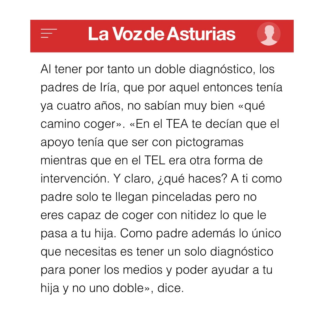 2 de 3 gracias a La Voz de Asturias por ayudarnos a hacer visible lo invisible.
##TEL #TDL #Inclusión #Educación

lavozdeasturias.es/noticia/oviedo…