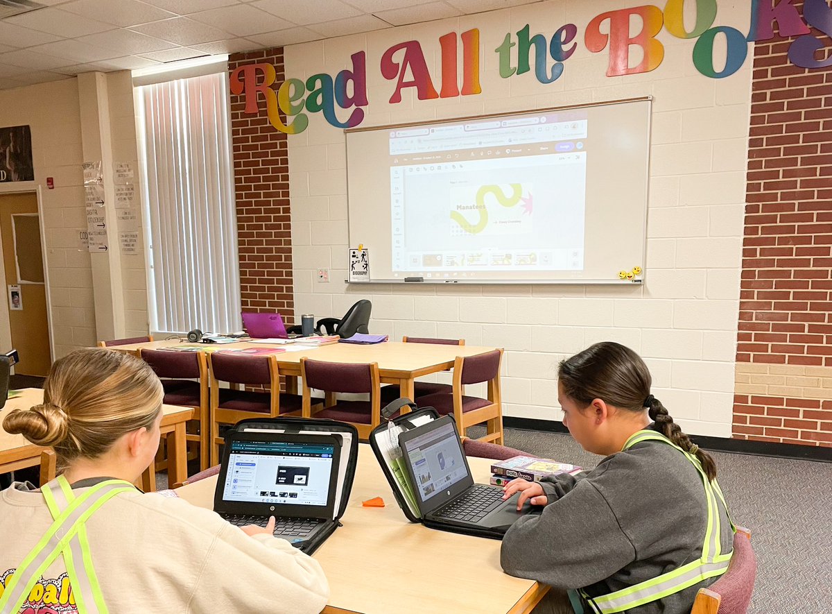 casey_crumbley's tweet image. We are discussing creating Media Festival projects while learning to use @AdobeExpress and @Britannica #library #mediacenter