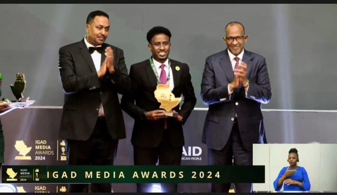 Congratulations, my friend <a href="/Abdirachiid/">Abdirashid Nur</a>, on winning the IGAD Media Award 2024! Your hard work and dedication have truly paid off. Wishing you even more success in the future!