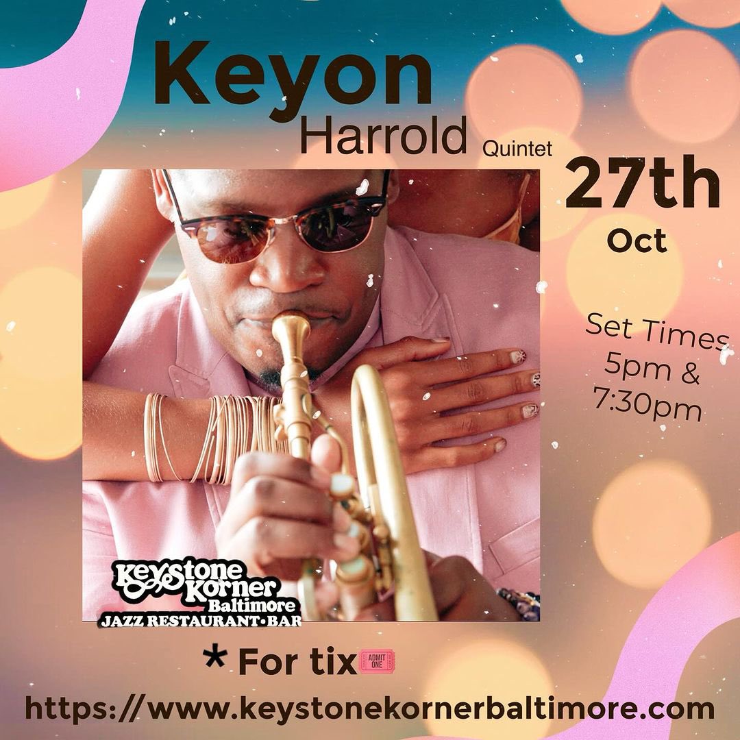 keyonharrold's tweet photo. Baltimore!!! DMV I am on my way to @KornerKeystone 
Octobert 27th set times 5 and 7:30 pm.

https://t.co/ginY5AOwHD https://t.co/DmBZcxozBu