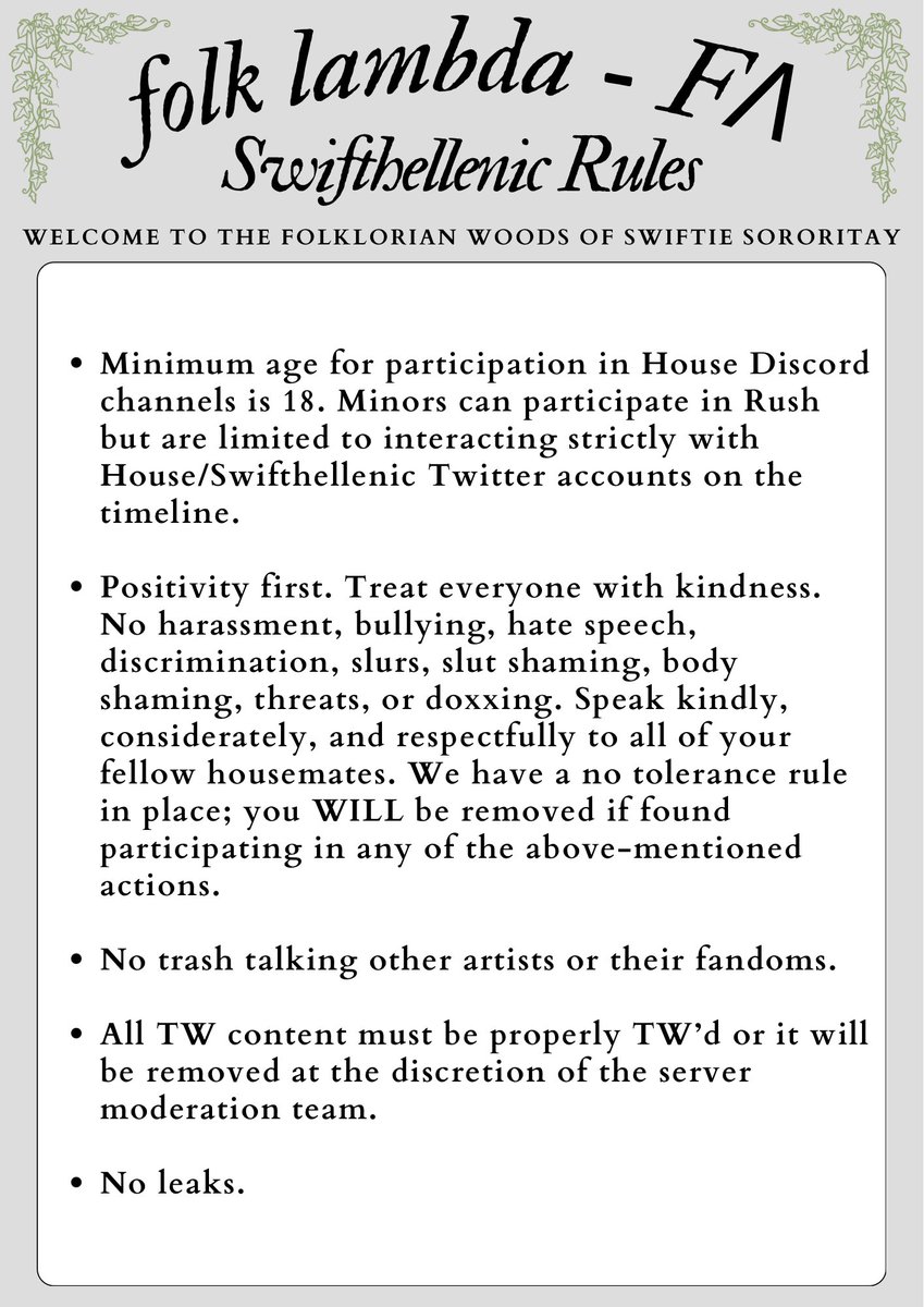 folklambda's tweet photo. Swifthellenic rules below! https://t.co/ol8bCkgE1G