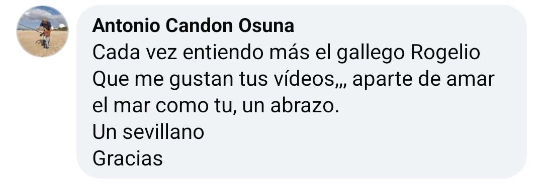 Sobre o tema do idioma galego e o mar. Esto lle di un sevillano a un mariñeiro galego. Viva Andalucía e viva a xente de ben !!!!
