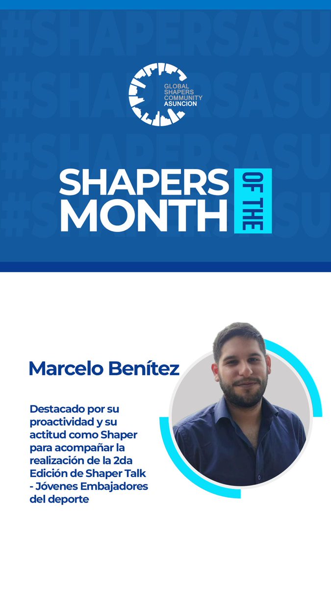 Shapers of the Month 🌟💙

¡Antes que octubre se nos vaya y el caos de fin de años nos invada, nuestros queridos miembros nos dejan con lindos logros y queremos compartirlo con ustedes! Gracias por su dedicación y esfuerzo 🫶🏻