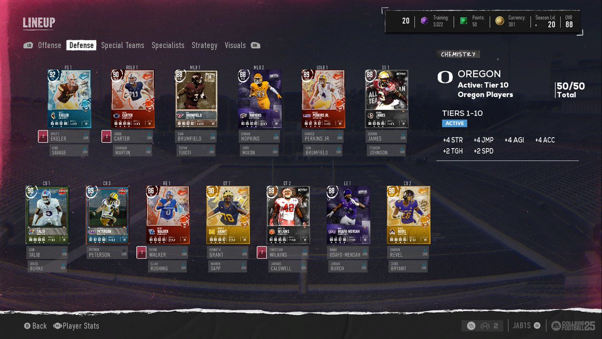 Jabis27's tweet photo. @EASPORTS_CUT That's what chems do for you #1 https://t.co/qonC8nigAq