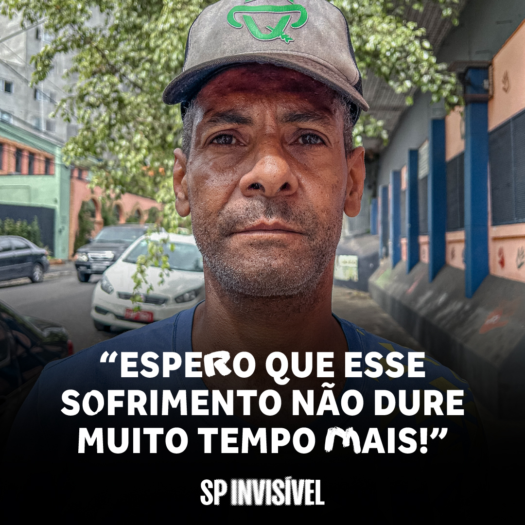 "Espero que esse sofrimento não dure muito tempo mais!"

Marcelo, em situação de calçada, 49 anos.
Região: Barra Funda

Doe e gere impacto no link na bio 🧡
ou pelo
PIX: doe@spinvisivel.org

_

#populacaoderua #ong #doação