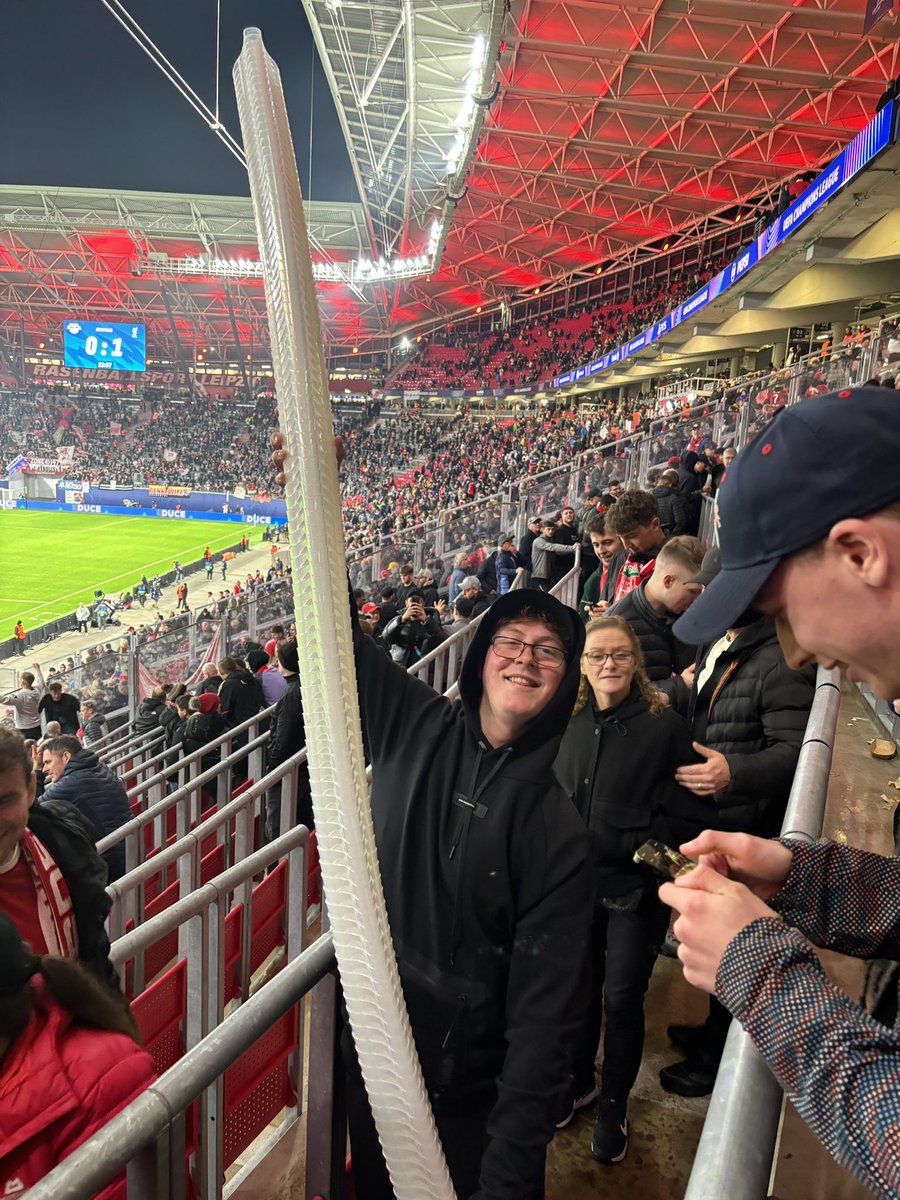 sebclucas1's tweet photo. @FBAwayDays this Liverpool fan collected all the cups in the ground for no reason other than he’s sound, no money involved.  Make him viral so everyone can call him a speccy mong https://t.co/LLj3Ut7Q4v