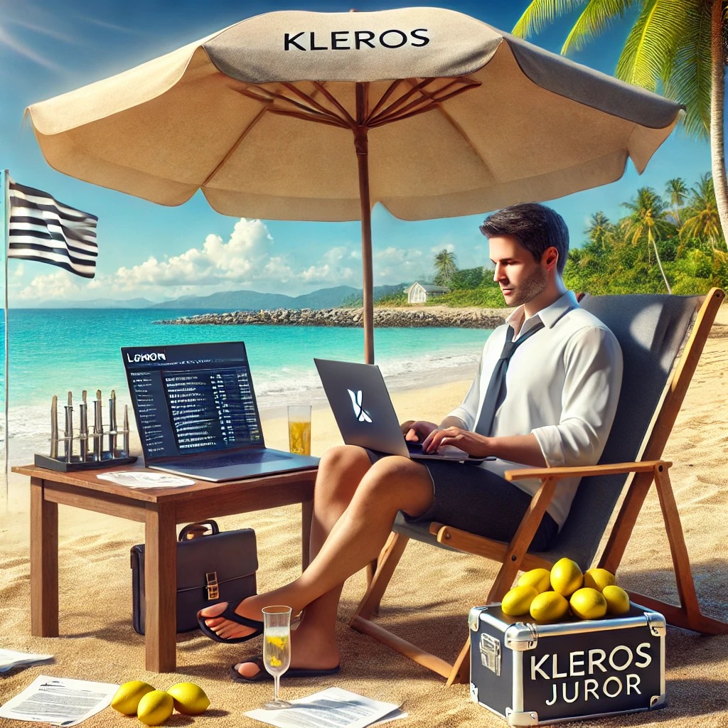 Doistol's tweet photo. A prepararse jurados de #Kleros!! Se vienen varios casos de @lemonapp_ar ๐๐จโโ๏ธ๐ฉ๐ผโโ๏ธโ๏ธ
#justiciadescentralizada #LongKleros $PNK https://t.co/wjUhtBdfEy